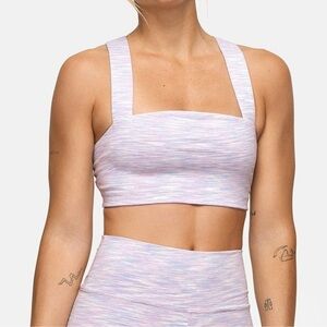Outdoor Voices Freeform Sports Bra Super Bloom Spacedye